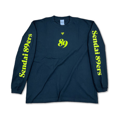 89ロゴロングスリーブTシャツ(ブラック)